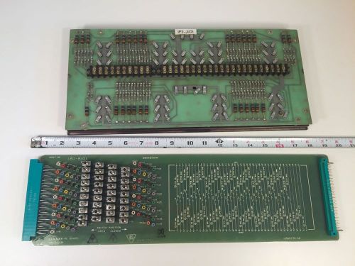 Lot of 2 Vintage Electronic Trainer PC BOARD General Electric 118D1320 G1 