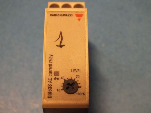 CARLO GAVAZZI,  DIA53S72420A, Current relay,  Used
