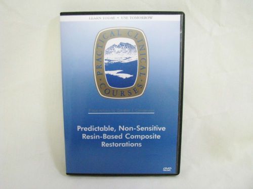 Gordon Christensen~Non-Sensitive Resin-Based Composite Restorations -DVD -Dental