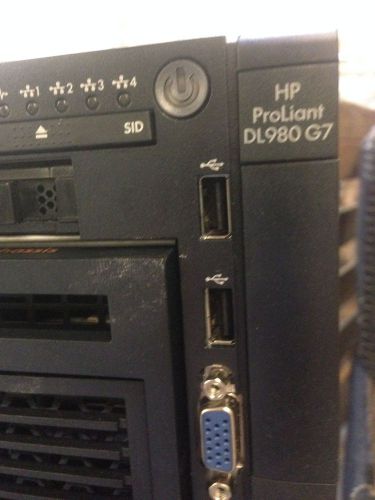 HP ProLiant DL980 G7  E7 4870 QLE 2562 256GB RAM 300GB 2.5&#034; SAS