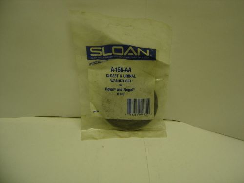 Sloan a-156-aa closet &amp; urinal washer set for royal and regal ( 1 set ) nib for sale