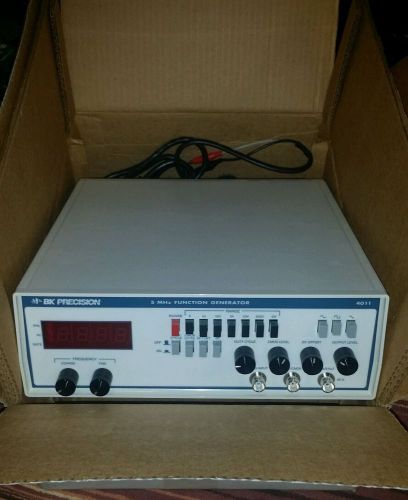 BK Precision 4011 5 MHz Function Generator never used