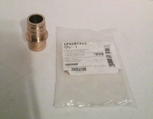 Uponor LF4501313 ProPEX LF Brass Fitting Adapter 1 1/4&#034; PEX x 1 1/4&#034; Copper