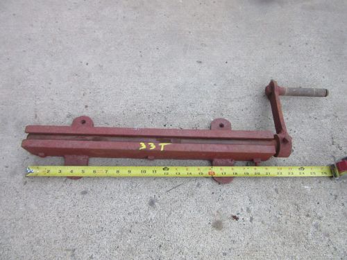 Copper gutter window sill curl radus sheet metal tool whitney pexto niagara 33at for sale