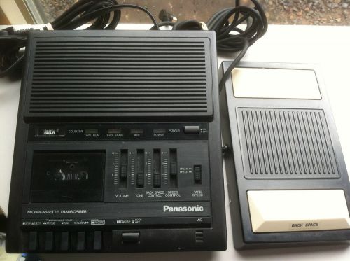 PANASONIC Dictation Micro-Cassette Transcriber RR-930 / Foot Pedal RP-2692