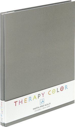 Nakabayashi Co Ltd - color therapy Fueruarubamu Digio A4 size cool gray