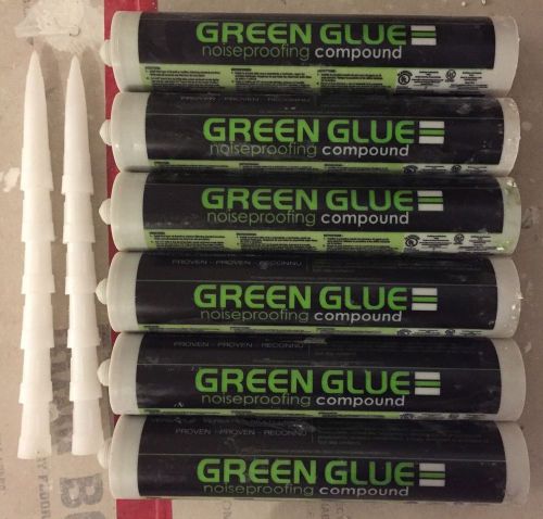 Green Glue Noiseproofing Compound - 6 Tubes