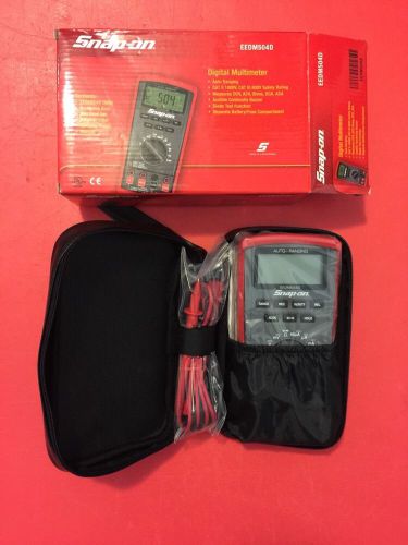 Snap on digital multimeter (eedm504d) new for sale