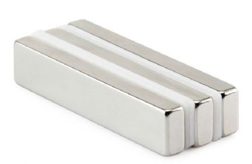 Lots 50pcs 30 x 5 x 3mm Strong Block Cuboid Bar Magnets N50 Rare Earth Neodymium