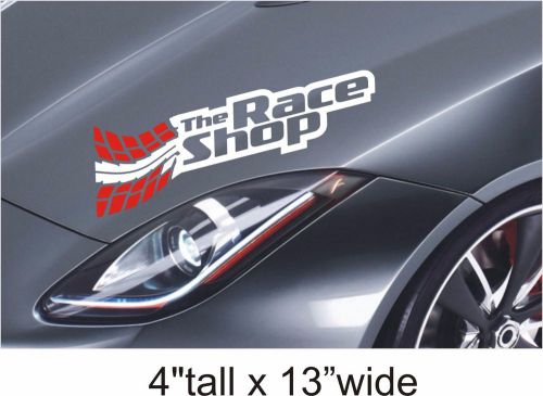 The Race Shop-Logo Funny Car Vinyl Sticker Decal Decor Truck -1657