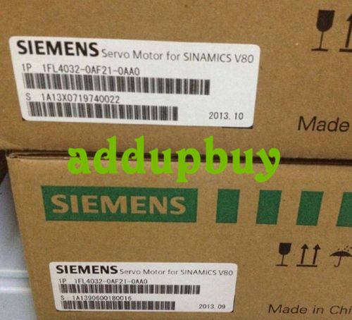 1PC NEW In Box Siemens Servo Drives 1FL4032-0AF21-0AA0 V80 200W