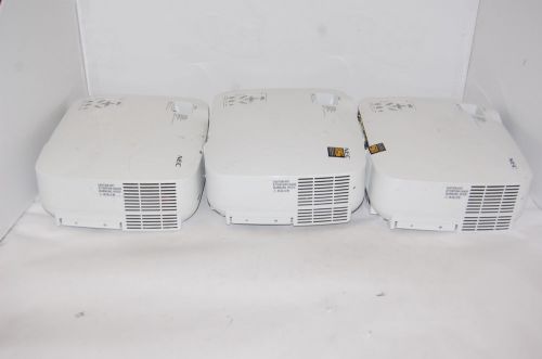 -LOT OF 3- NEC VT695 LCD Home Theater Projector