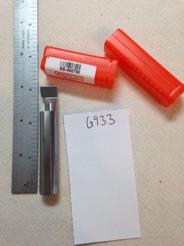 1 new micro 100 solid carbide boring bar.   bb-490750 {g933} for sale