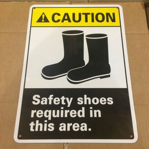 NMC Sign Safety Shoes Aluminum