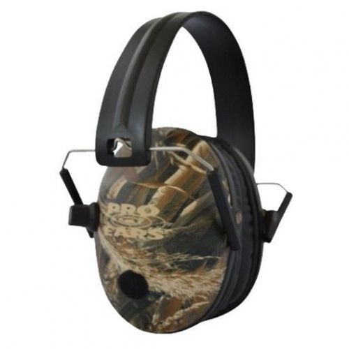 Pro ears p200m5 pro 200 ear muffs 19 dbs nrr - max 5 camo for sale
