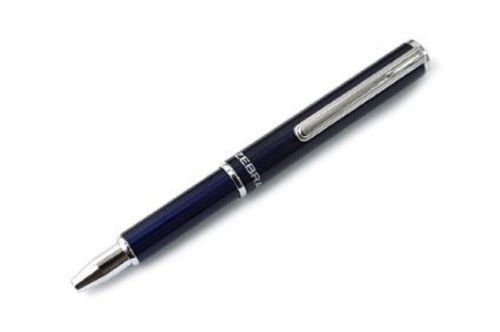 Zebra SL-F1 Mini Ballpoint Pen, 0.7 mm, Navy Body, Black Ink (BA55-NV)
