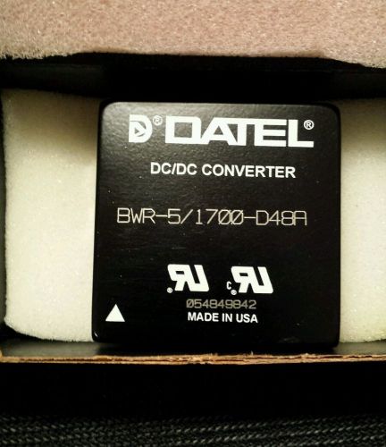 Murata Power Solutions BWR-5/1700-D48A- Dc-Dc Conv Iso