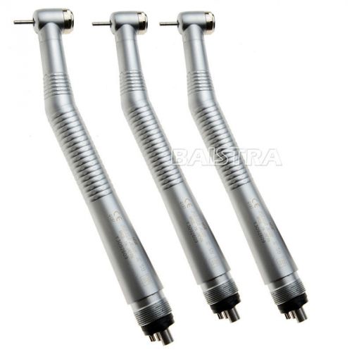 3Pcs Dental Pana Air Standard Head High Speed Handpiece Push Button NSK Style M4