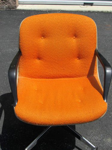 Vintage Orange Office Chair