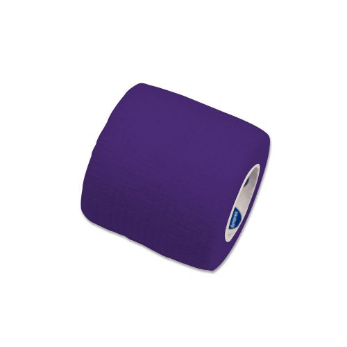 Sensi-Wrap Self-Adherent Bandage Latex Free 2&#034; x 5 yds Purple (2 Rolls) # 3216