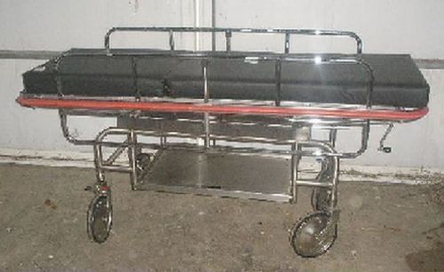 Gendron 1500 Stretcher Hospital Bed Gurney With Pad
