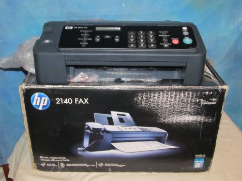 Hewlett Packard HP 2140 CM721A Fax Machine J1203