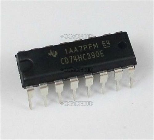 1pcs original dip-16 ti 74hc390 hc390 dip16 chip ic #7681476