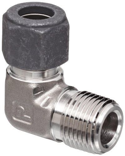 Parker CPI 8-8 CBZ-SS 316 Stainless Steel Compression Tube Fitting, 90 Degree