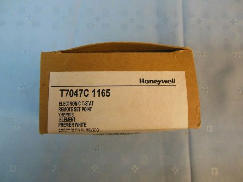 HONEYWELL ELECTRONIC T STAT REMOTE SET POINT.