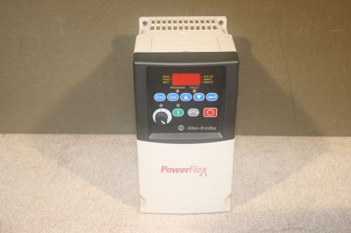 Allen Bradley 22A-A8P0N114 PowerFlex 4 Inverter Drive 1.5 kW w/Filter, Variable