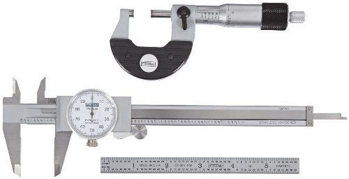 Fowler 52-004-239 Shockproof Measuring Set, 5R Steel Rule
