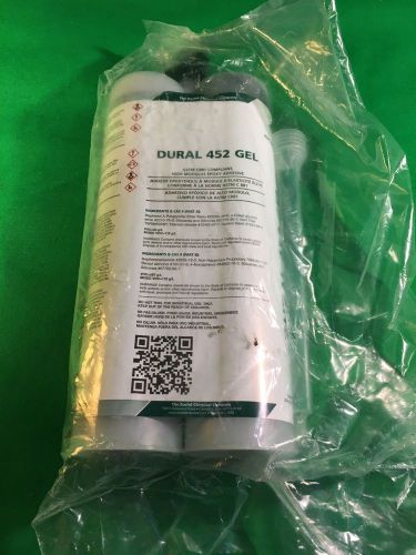 Dural 452 Gel, ASTM C881 Compliant High Modulus Epoxy Adhesive 22 Fl Oz (600mL)