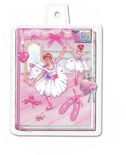 Diary Ballerina Beauties with Lock &amp; Keys