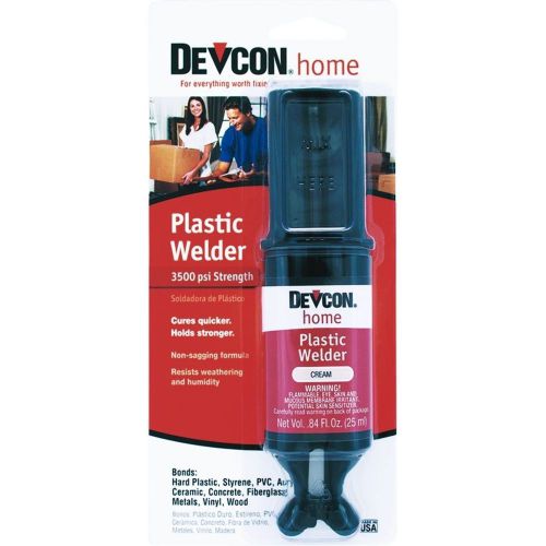 Devcon Home 22045 Plastic Welder 3500 PSI Strength in Cream S220