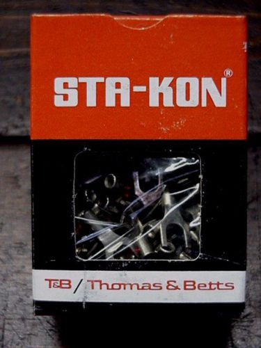 Thomas &amp; Betts B14-10F Sta-Kon® Fork Slim Tongue Crimp Terminals