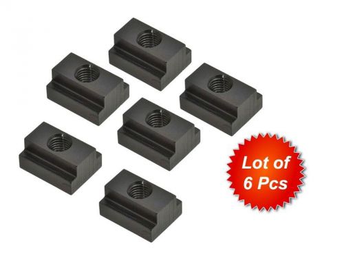6pcs pack t-slot nut m14 thread &amp; slot size 16mm clamping for table slot milling for sale