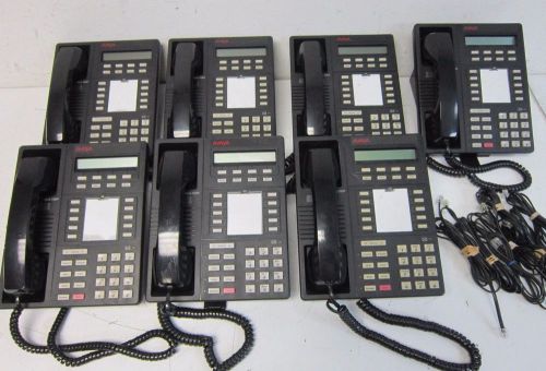 Lot of 7 Avaya Legend Merlin MLX-10DP / 108214073 / 7712D04G-003 Business Phones