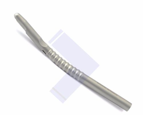 Dental bone scraper hand held curved implant harvestor collector with blade new. for sale