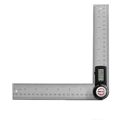 Gemred GemRed 2 in 1 Digital Protractor Goniometer Angle Finder Ruler (200mm)