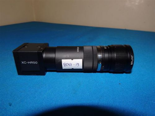 Sony XC-HR50 TV Lens w/ 50mm 1:1.8,40mm