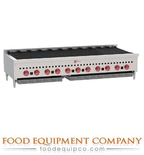 Wolf SCB60 Charbroiler 60&#034; W countertop (11) Burners