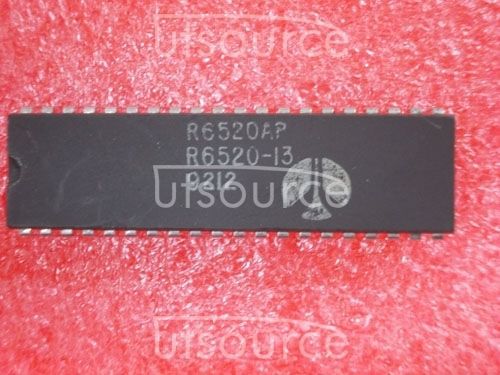 10PCS R6520AP  Encapsulation:ZIP-8,PERIPHERAL,Peripheral Interface