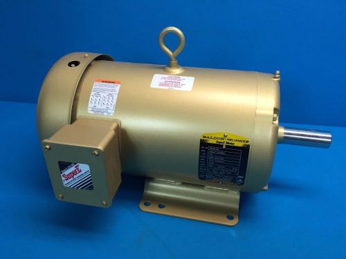 BALDOR ELECTRIC EM3616T Motor, 3-Ph, 7-1/2 HP, 3450 RPM, 184T, TEFC, 208/230/460