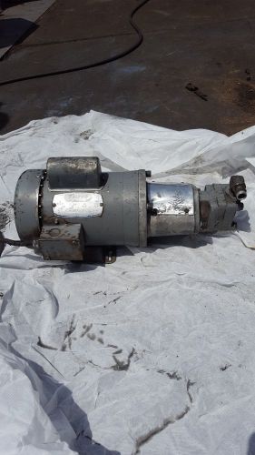 HYDRAULIC PUMP ELECTRICAL MOTOR 115 VOLTS 3/4 HP 1725 RPM