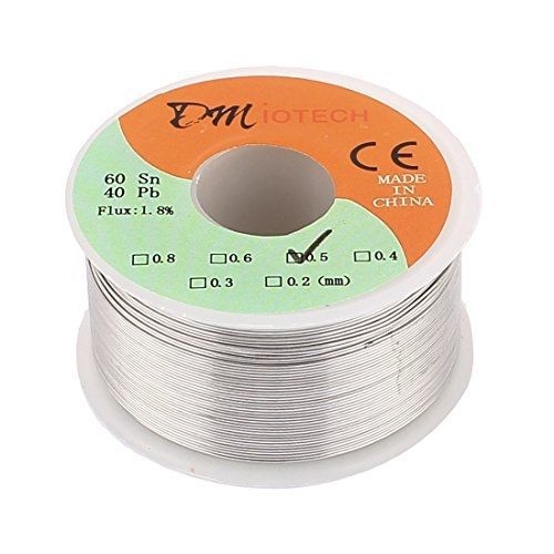 DMiotech? 0.5mm 150G 60/40 Rosin Core Tin Lead Roll Soldering Wire