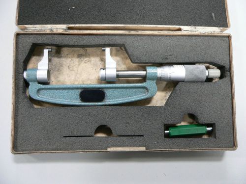 Mitutoyo Caliper Type Micrometer 2-3&#034; No. 143-123 Precision Measurement