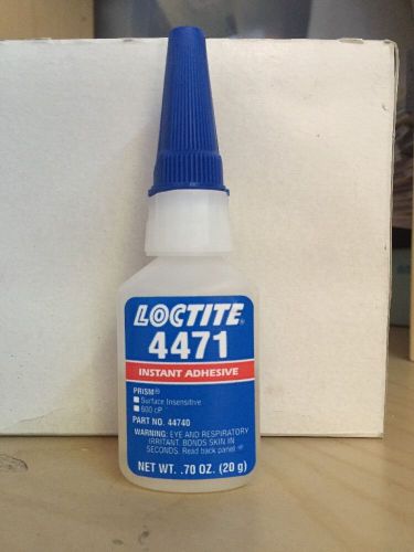 Loctite 158530 Clear Prism 4471 Cyanoacrylate Adhesive, 20 mL Bottle (EXPIRED)