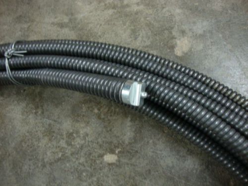 Plumbing drain snake inner core  3/8  inch x 75 feet with ball lock for sale