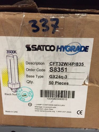 Satco Cft32W/4P/835 Case Of 50