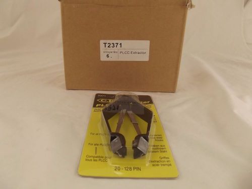 Pack of 6 c.k. t2371 plcc extractor stainless steel hooks and esd safe 2c e for sale